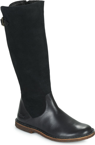 Kickers Leren laarzen Kick Titanium