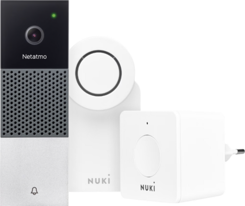 Netatmo Smart Video Doorbell + Nuki Smart Lock 3.0 + Nuki Bridge