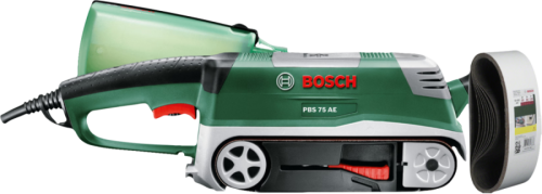 Bosch PBS 75 AE Set + schuurbanden (9x)