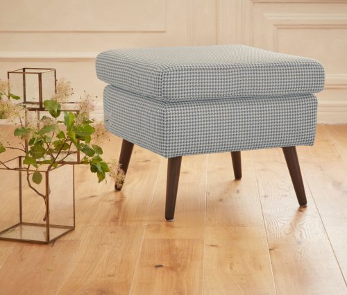 Guido Maria Kretschmer Home&Living Hocker Sallito de kleinere versie van "salla", in 6 stofkwaliteiten, overtrekstof ook in luxe-microvezel in imitatiebont-look