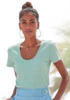 Lascana Shirt met korte mouwen
