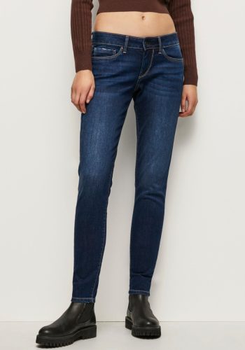 Pepe Jeans Skinny fit jeans SOHO in 5-pocketsstijl met 1-knoop en stretchaandeel