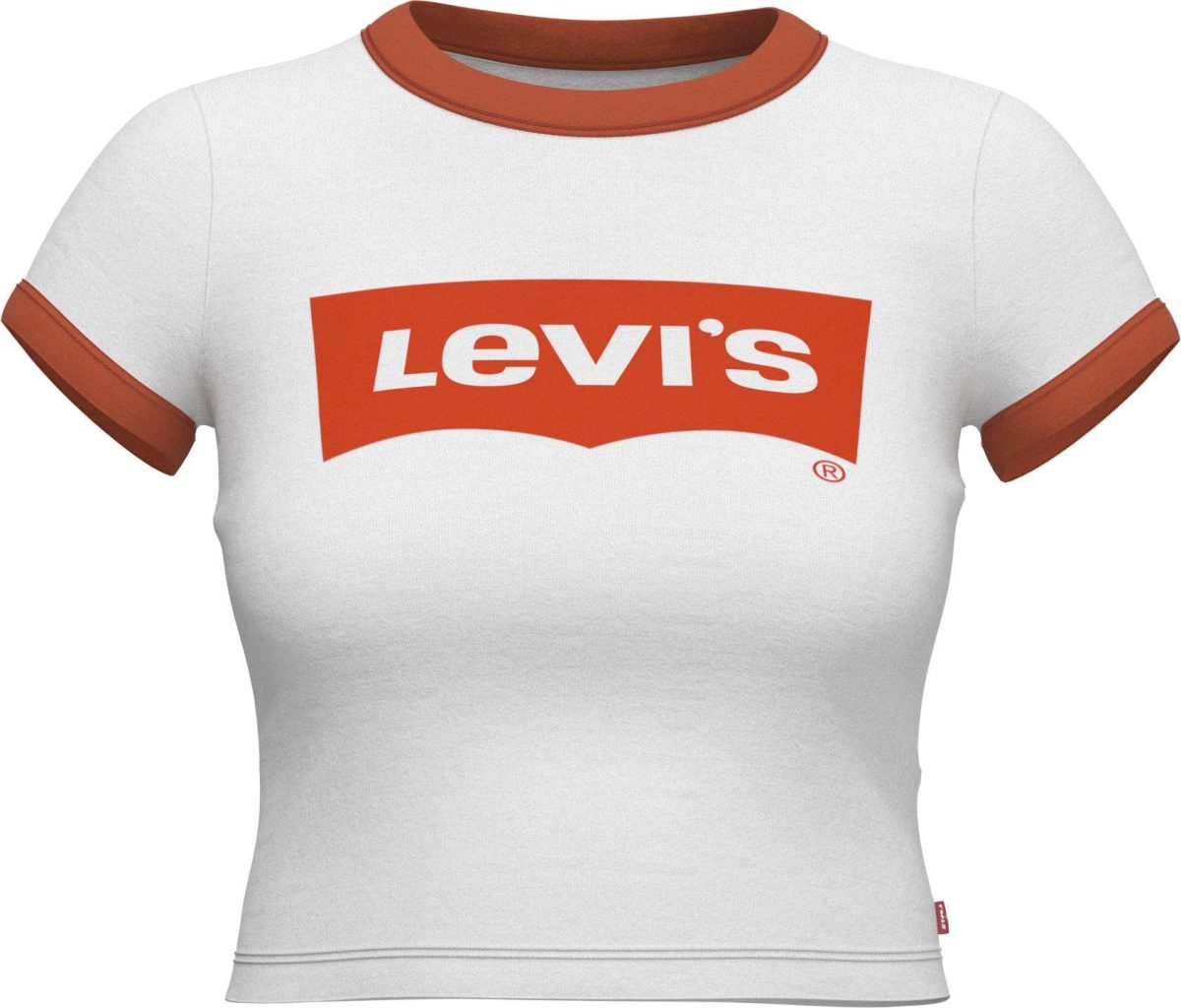 Levi's Plus Levi's® Plus T-shirt PL GRAPHIC MINI RINGER