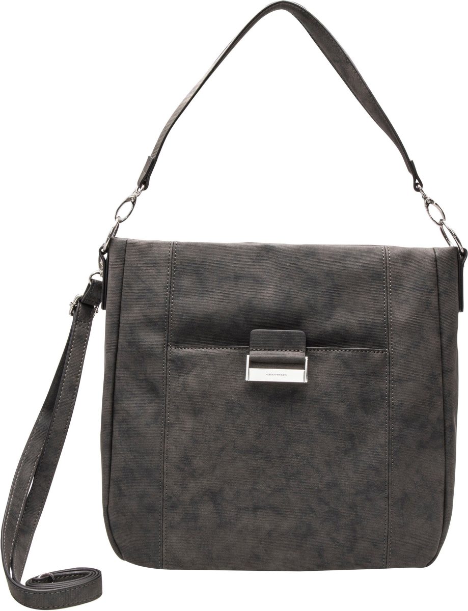 GERRY WEBER Bags Hobo-tas Be different hobo lhz met praktisch ritsvak achter