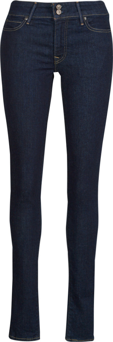 Levi's 711 skinny jeans dark blue denim
