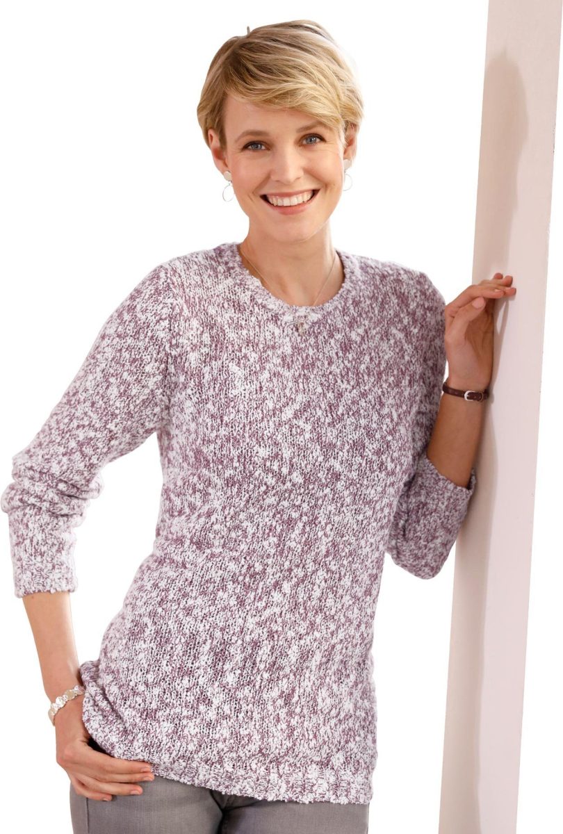 Classic Basics Trui met ronde hals Trui