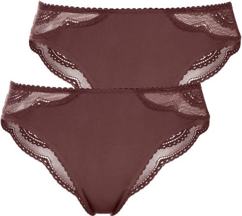 Lascana Brasil-slip met fijne kant (2 stuks)