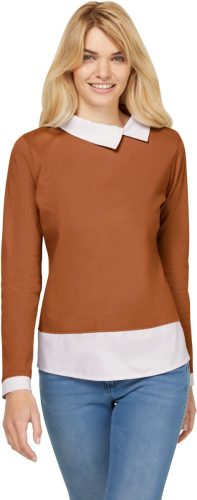 LINEA TESINI by Heine Shirt met lange mouwen Shirt (1-delig)