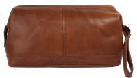 Spikes & Sparrow Toilettas TOILETRY BAG echt leder (1-delig)
