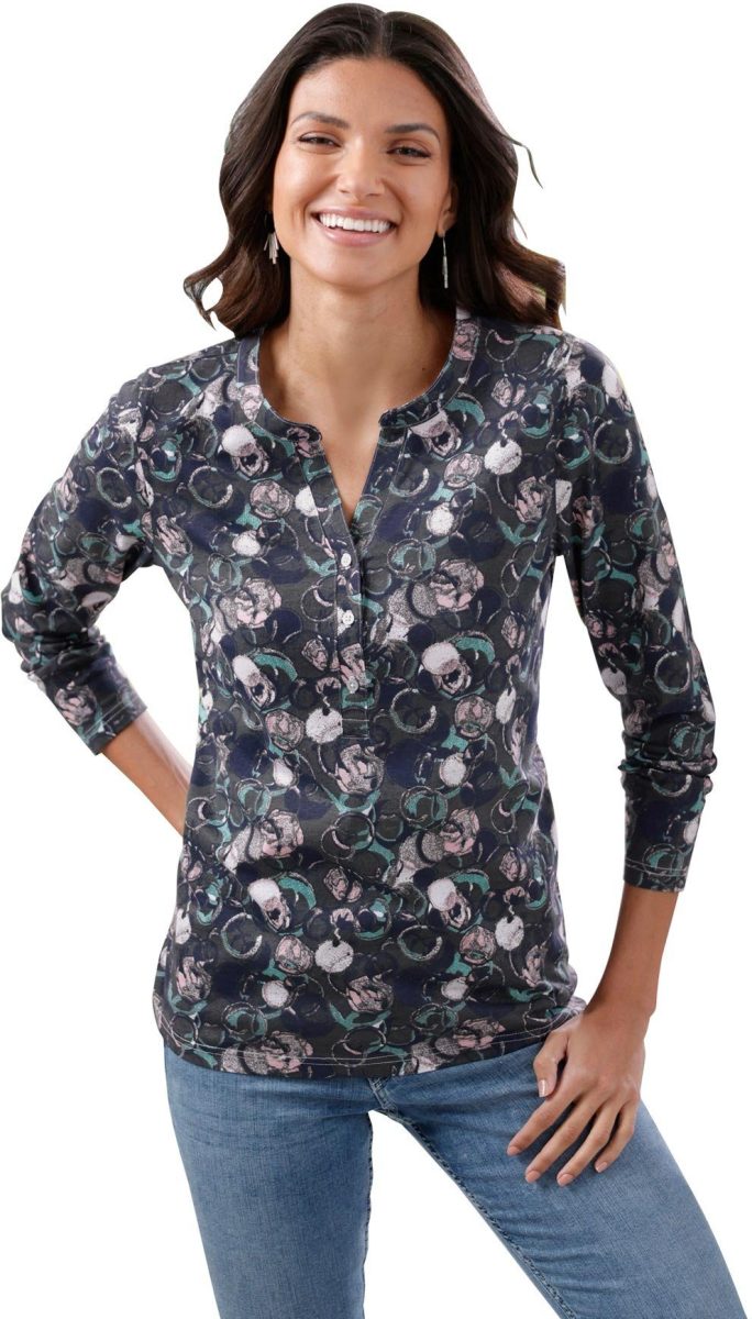 Classic Basics Shirt met lange mouwen Shirt (1-delig)