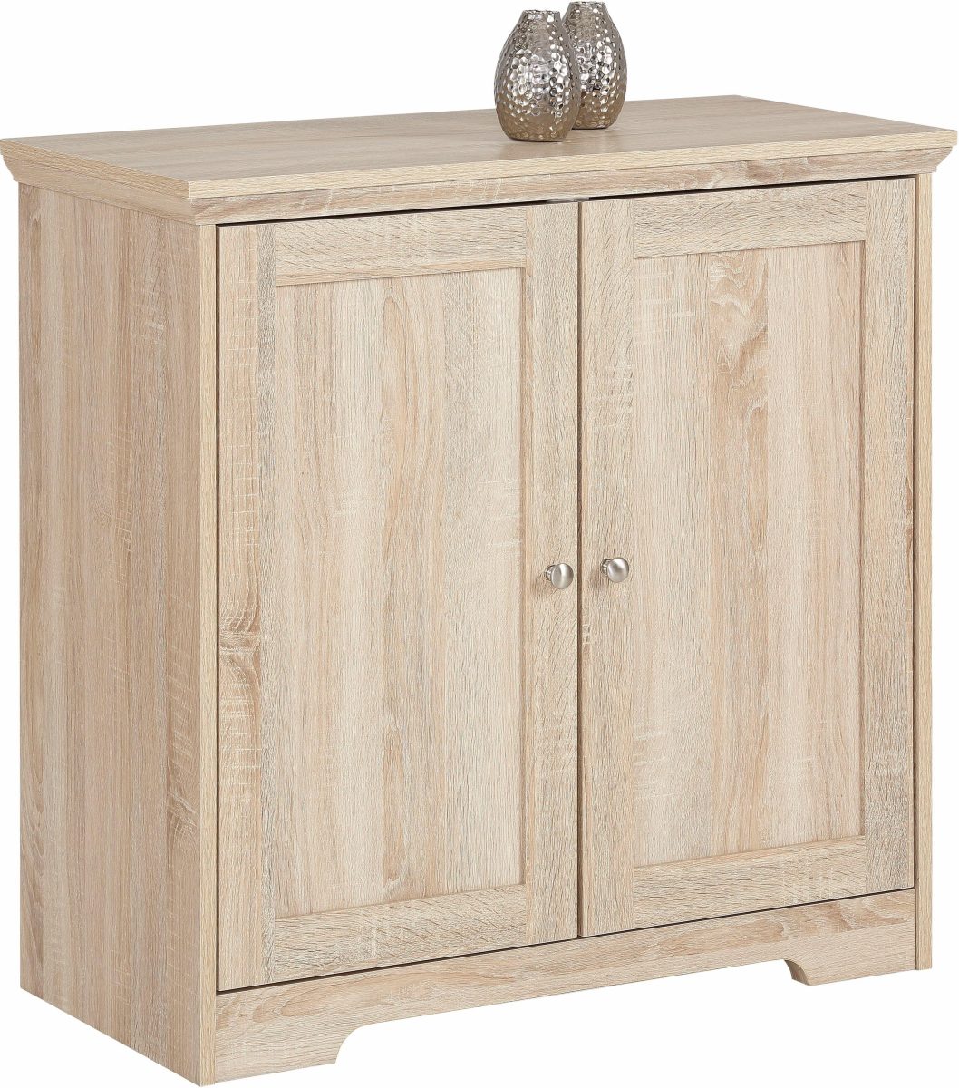 Home affaire Dressoir Nanna met een duroplastisch folie-oppervlak in eiken-look, breedte 80 cm