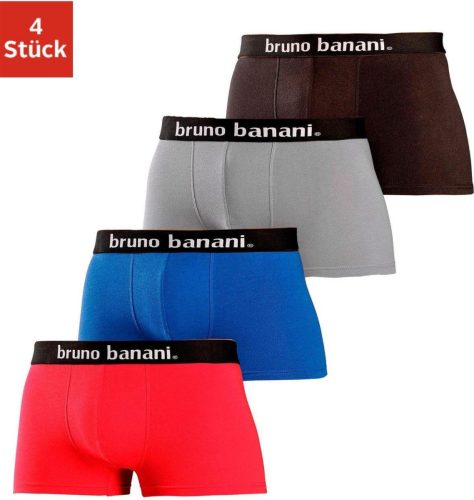 Bruno Banani Hipster uni of gedessineerd (set, 4 stuks)