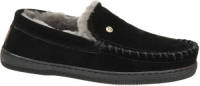Warmbat Australia Grizzly suède pantoffels zwart