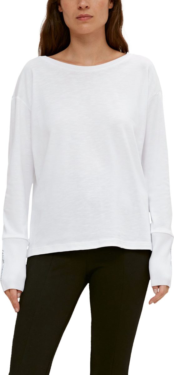 comma Shirt met lange mouwen