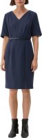 s.Oliver BLACK LABEL Midi-jurk (1-delig)