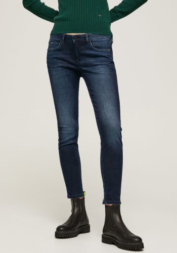 Pepe Jeans Skinny fit jeans Lola met een normale taillehoogte en stretchaandeel