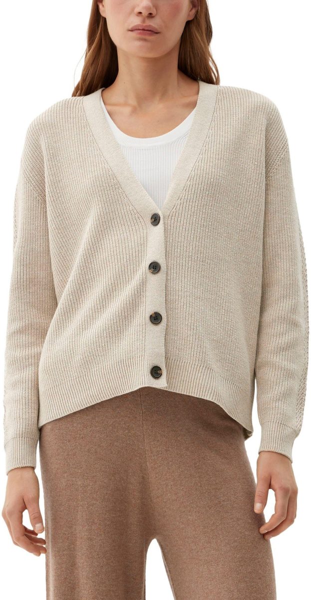 s.Oliver Vest met details opzij