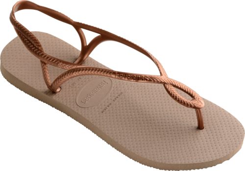 Havaianas Luna sandalen roségoud