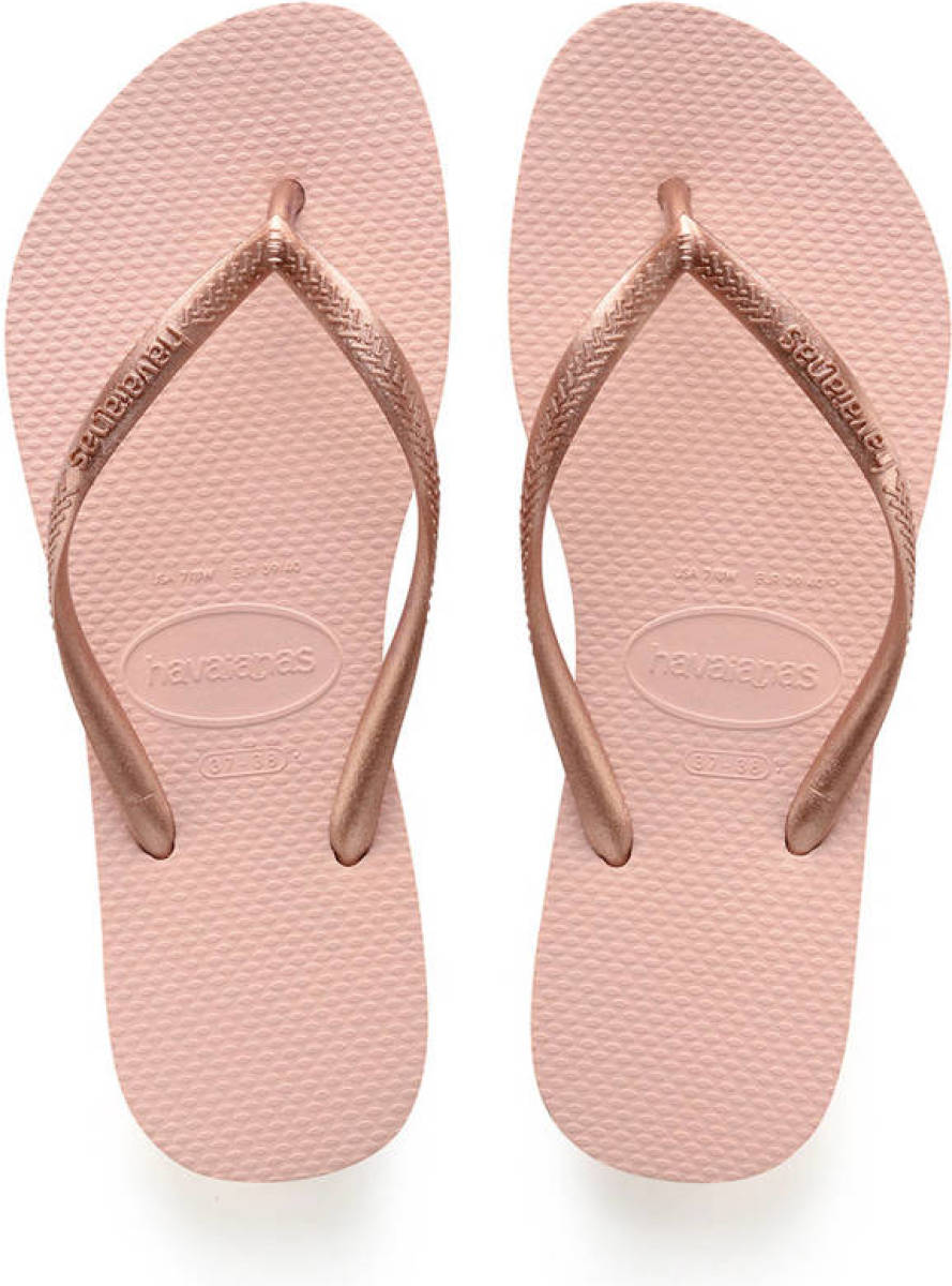 Havaianas Kids Slim teenslippers roségoud