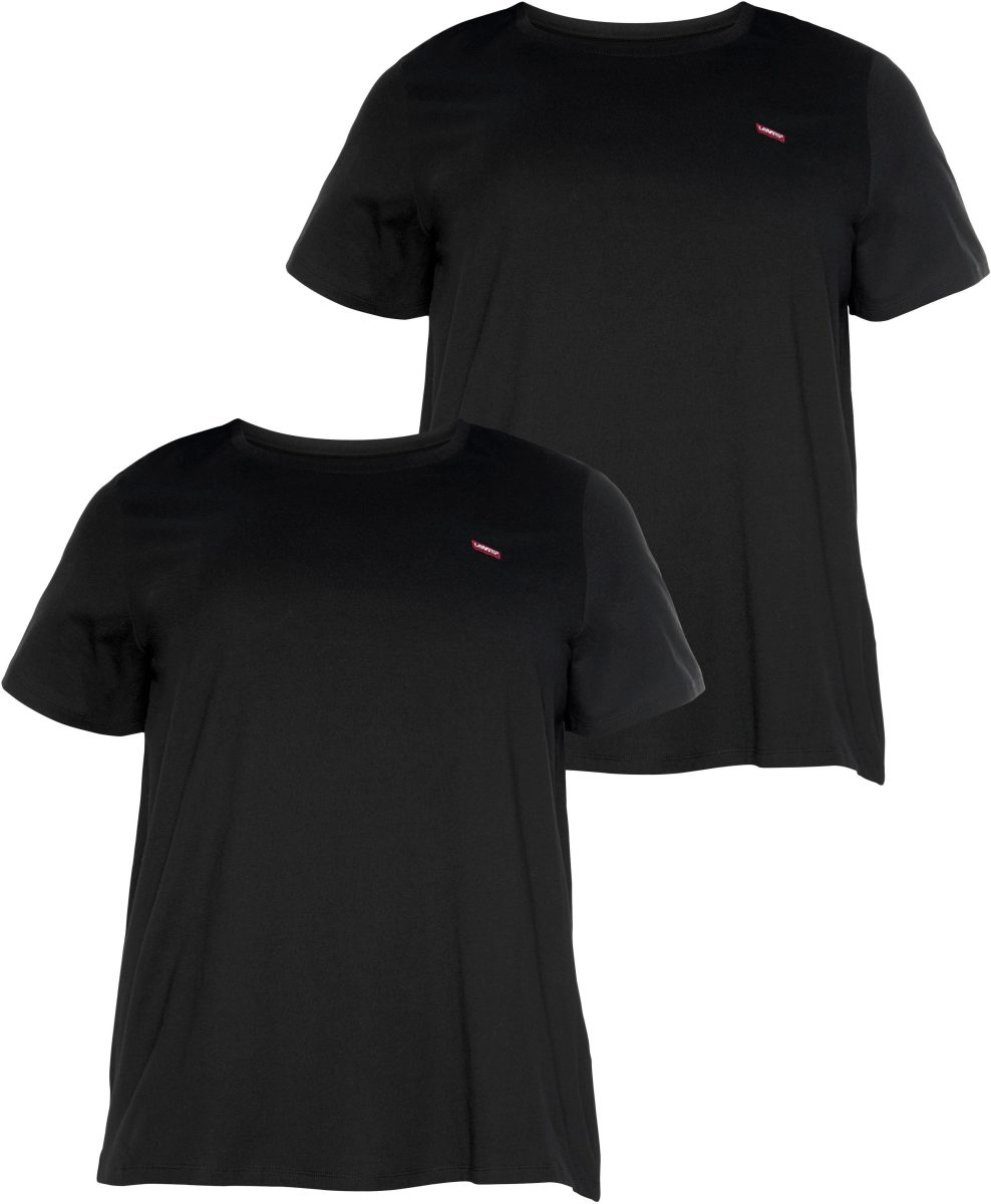 Levi's Plus Levi's® Plus T-shirt Perfect Crew (Set van 2)
