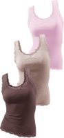 H.I.S Tanktop met kant (Set van 3)