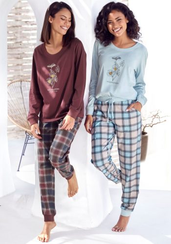 Vivance Dreams Pyjama met frontprint