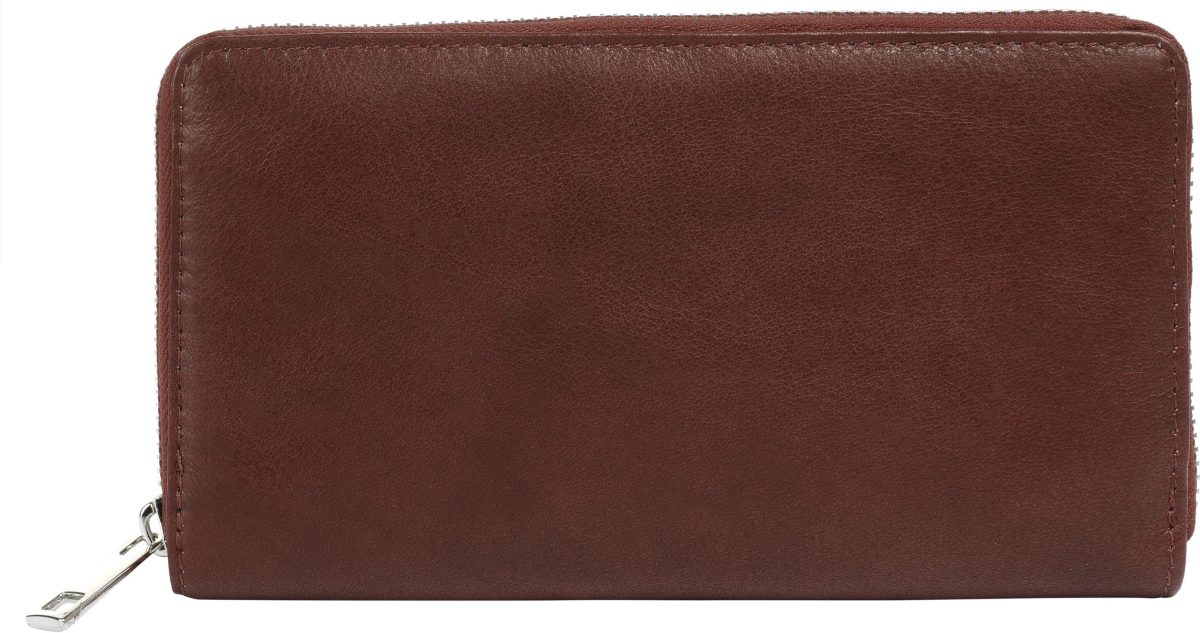 Samantha Look Portemonnee echt leer, made in italy (1-delig)