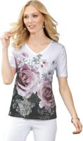 Classic Basics Shirt met print Shirt (1-delig)