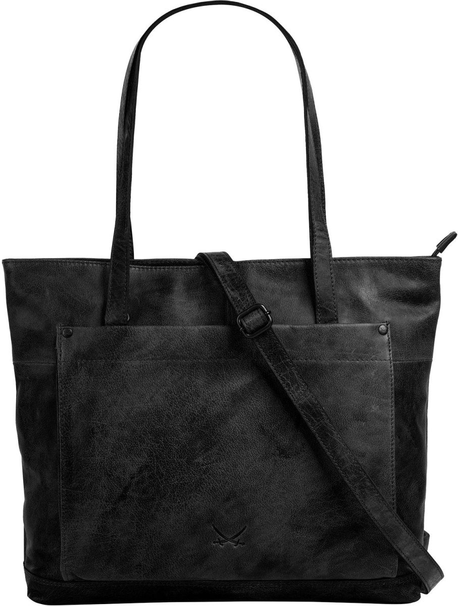 Sansibar Shopper echt leder (1-delig)