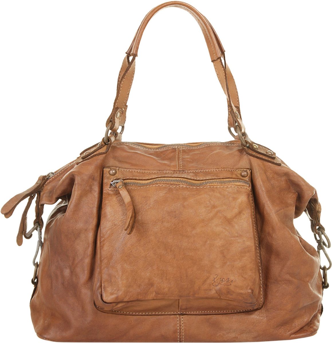 X-Zone Shopper echt leer, made in italy (1-delig)