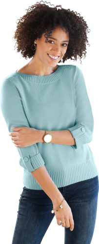 Classic Basics Trui met 3/4-mouwen Trui