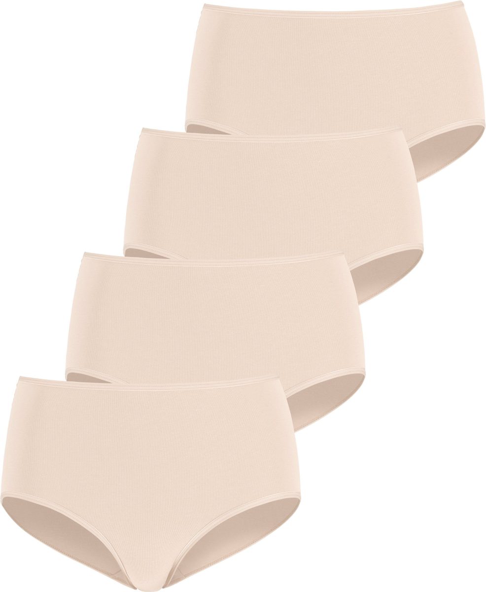 Lascana Tailleslip in mooie huidtinten (4 stuks)
