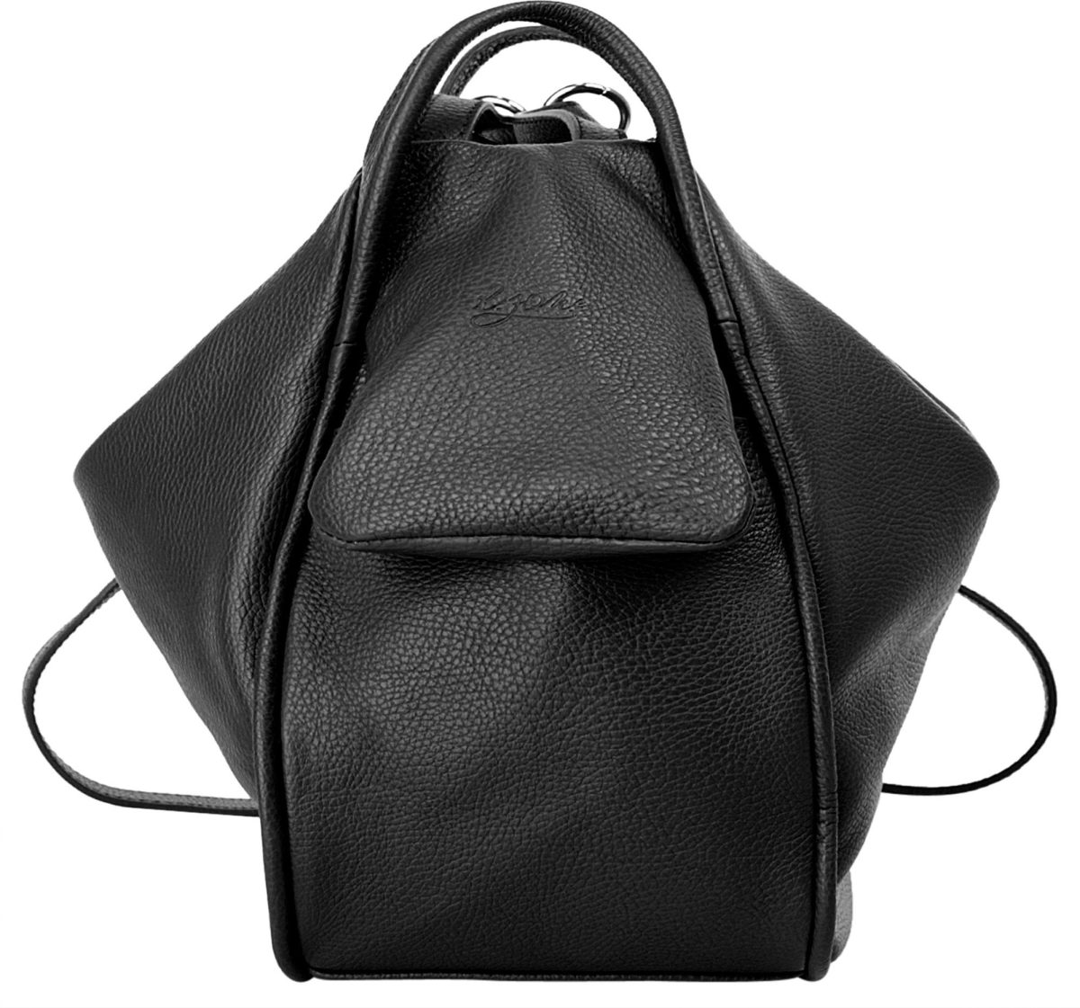 X-Zone Rugzak echt leer, made in italy