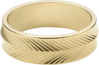 Fossil ring JF04118710 Sadie goudkleurig