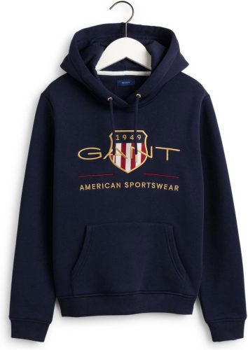 GANT Hoodie, borstprint