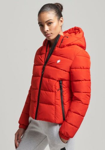 Superdry Gewatteerde jas Spirits Puffer van waterafstotend materiaal