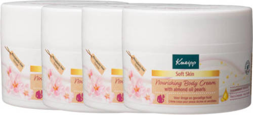 Kneipp Body crème Soft Skin pearls - 4 x 200 ml - voordeelverpakking