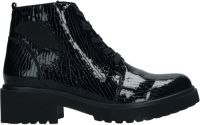 Waldlaufer H-Luise Veterboot  Zwart