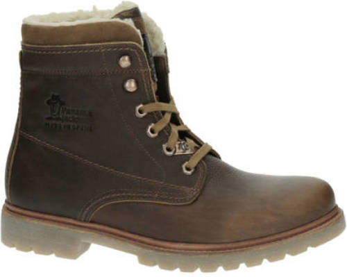 Panama Jack Aviator leren enkelboots