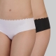 Dim Lot de 2 shorties Body Touch Coton