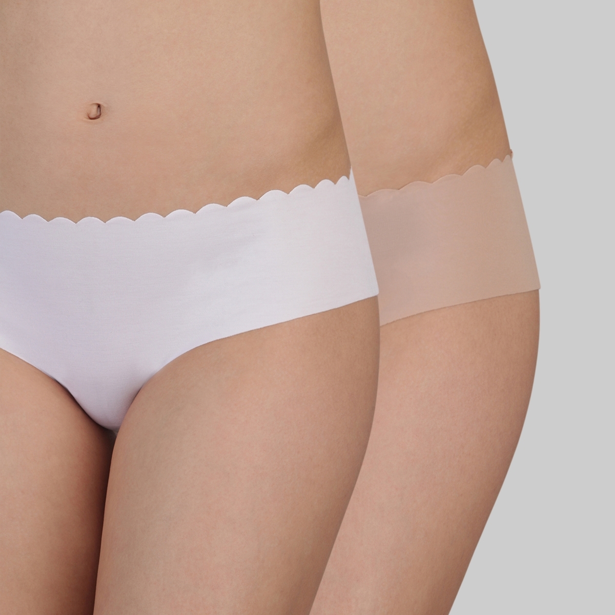 Dim Lot de 2 shorties Body Touch Coton