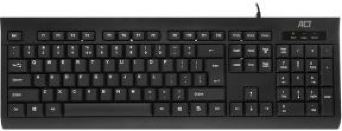 ACT AC5410 toetsenbord Zwart