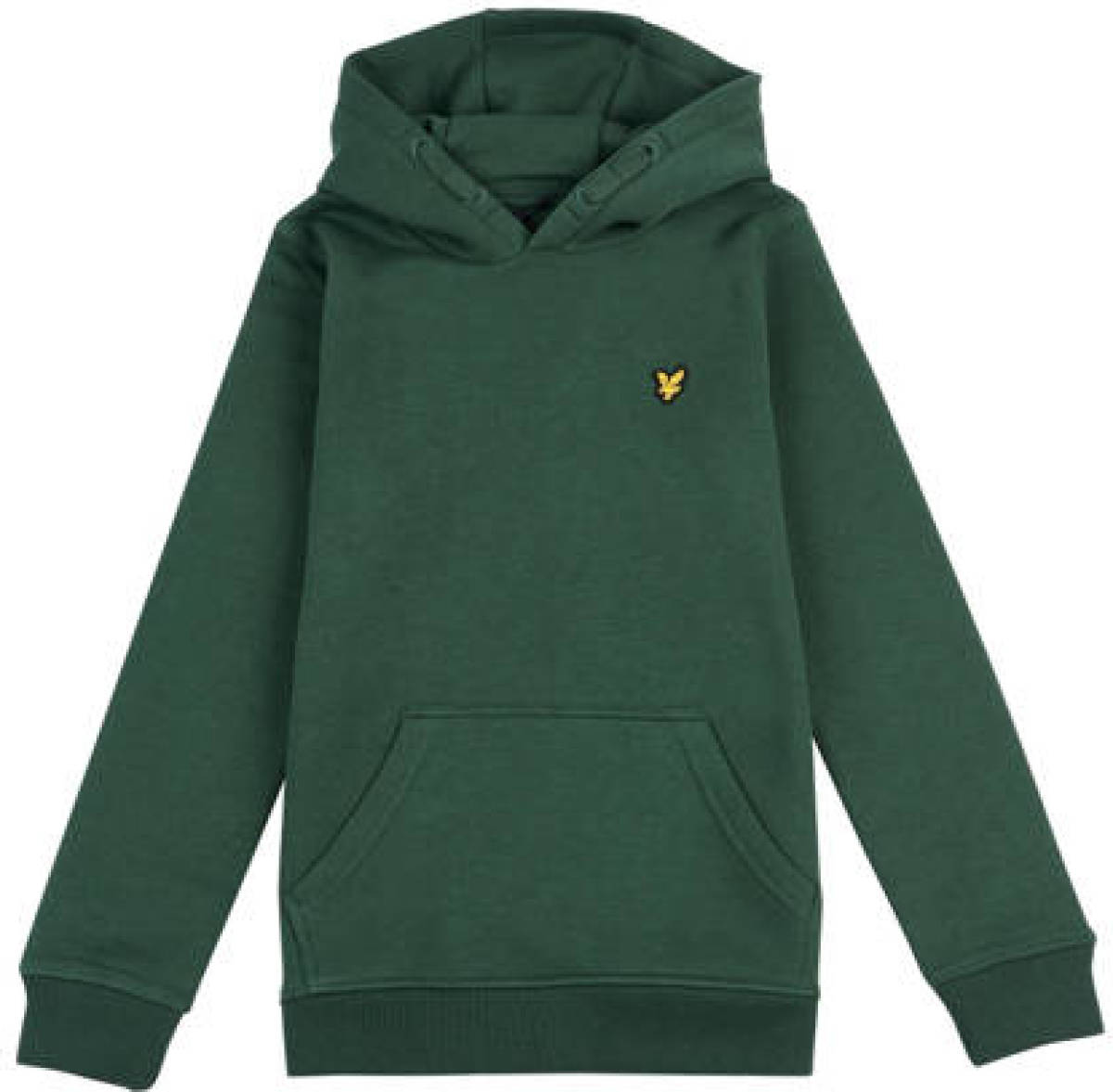 Lyle & Scott hoodie met logo groen