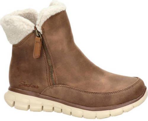 Skechers Synergy enkelboots bruin