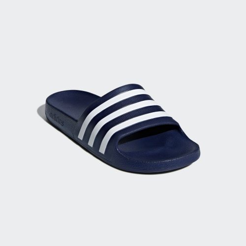 adidas Performance Adilette Aqua badslippers donkerblauw