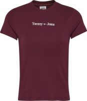 Tommy Jeans Shirt met korte mouwen TJW BABY SERIF LINEAR SS