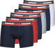 Levi's boxershort SPRTSWR LOGO (set van 6) rood/wit/blauw