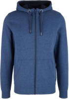 s.Oliver Big Size gemêleerd sweatvest Plus Size blauw