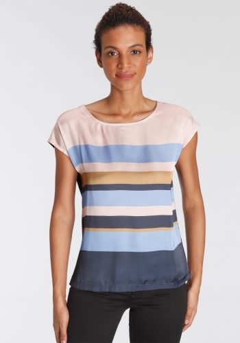 Laura Scott Shirt in modieus streepdesign