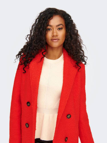 Only coat ONLPIPER rood